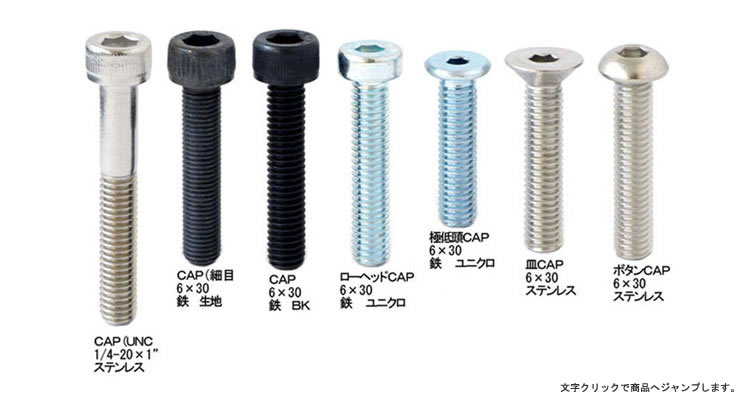 六角穴付きボルト