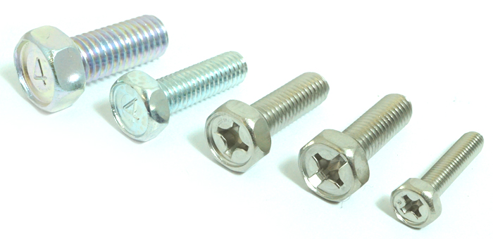 アプセット小ねじ