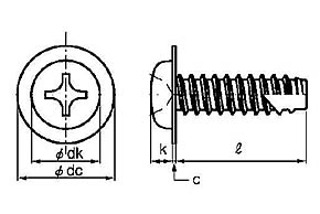 タッピンねじの規格