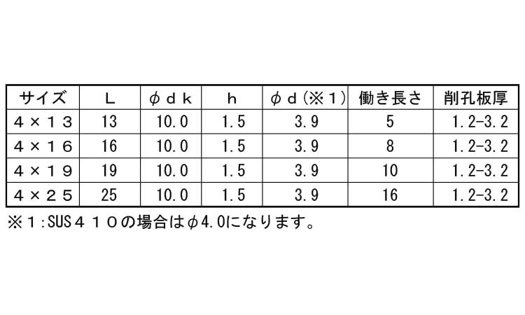 ピアス(ウスト(細目 13.0 4.0