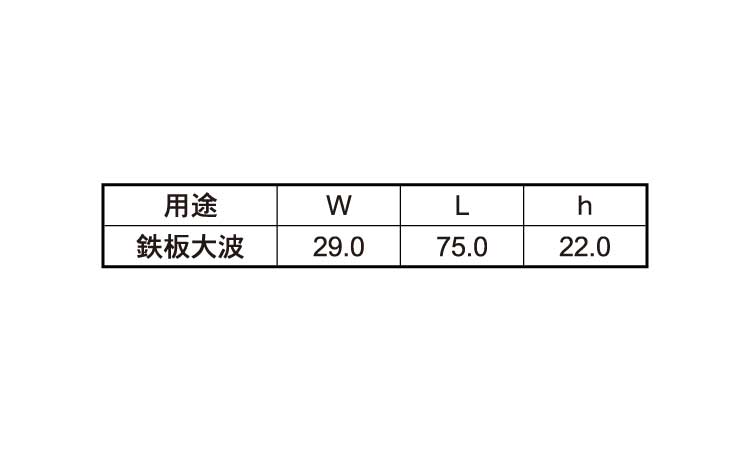 波板ビス 鉄板大波用 座金 5.0