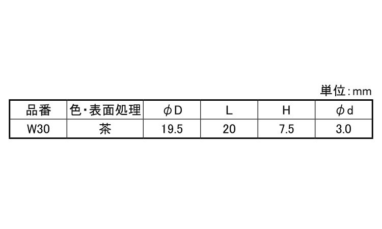 スクリューグライド W30