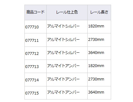 AVYDレール9×9 アンバー