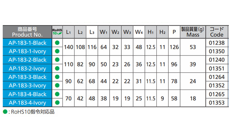 APー183ー4ーBLACK