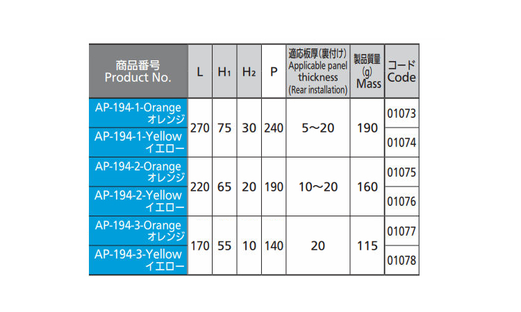APー194ー3ーORANGE