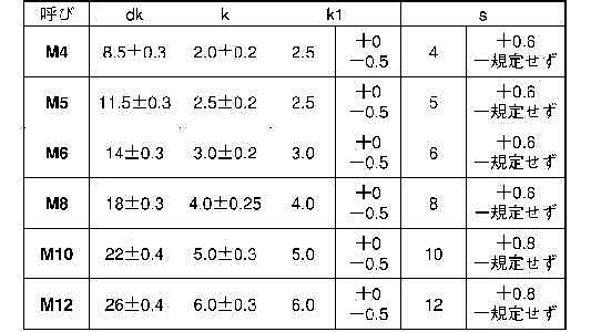 根角ボルト(輸入) 100 6.0