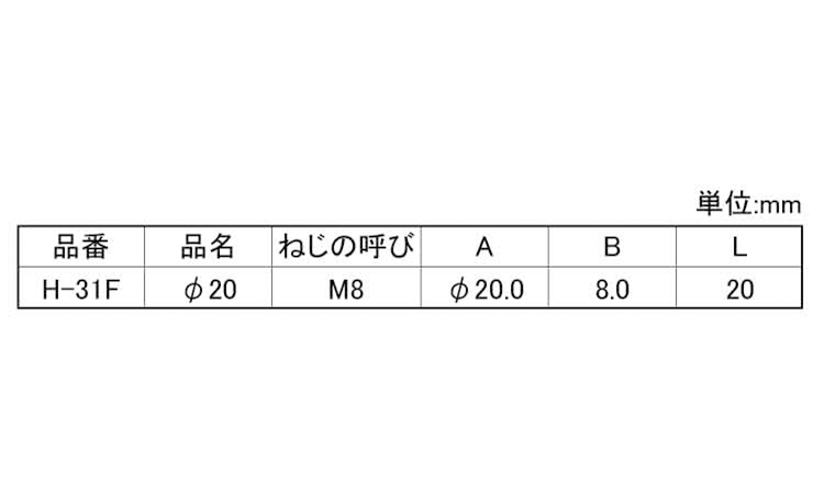 アジャスターHー31F(大昌産業 8.0