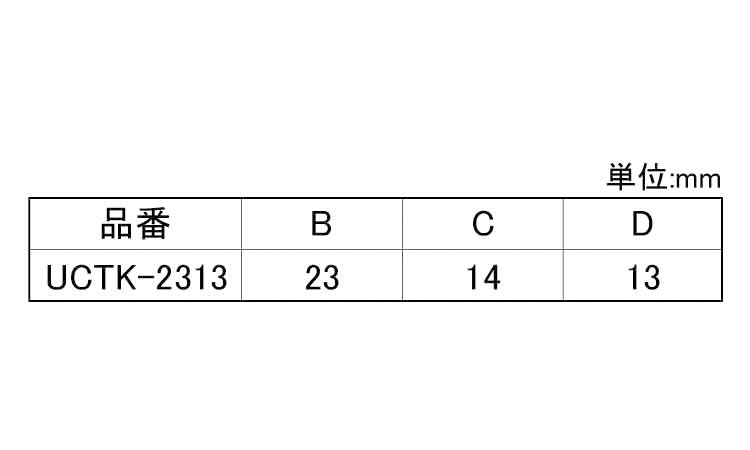 ゴム脚WゴムのみUCTK2313