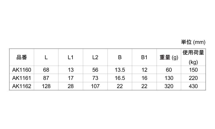 スナップシャックル(浅野金属製