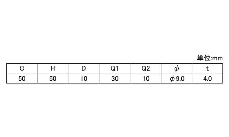 防振床バンド用アングルピースゴム 1.3