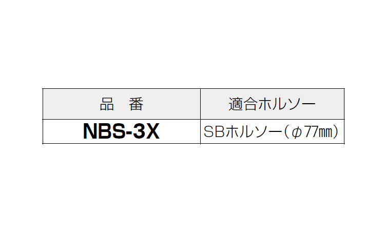 NBSー3X