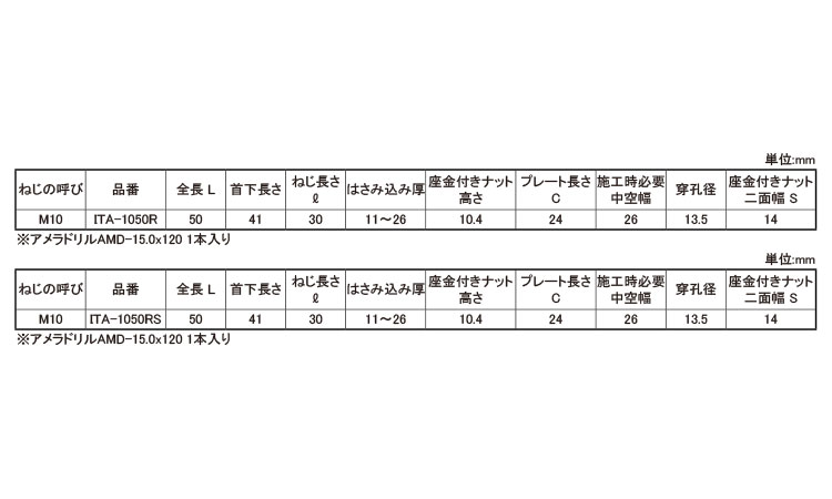 アメラハンガー ITA-R+D