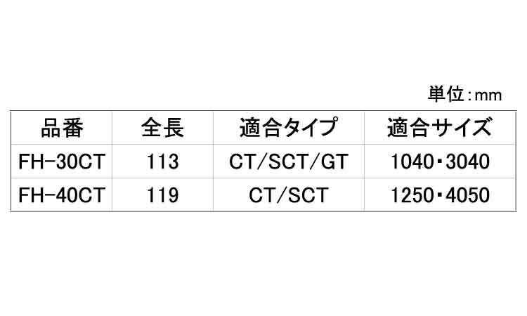 フロントヘッド(FHーCT 30.0