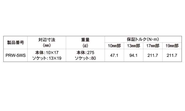 両スライドラッチ PRW-WS