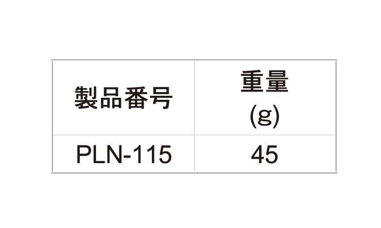 プラスチックニッパ PLN