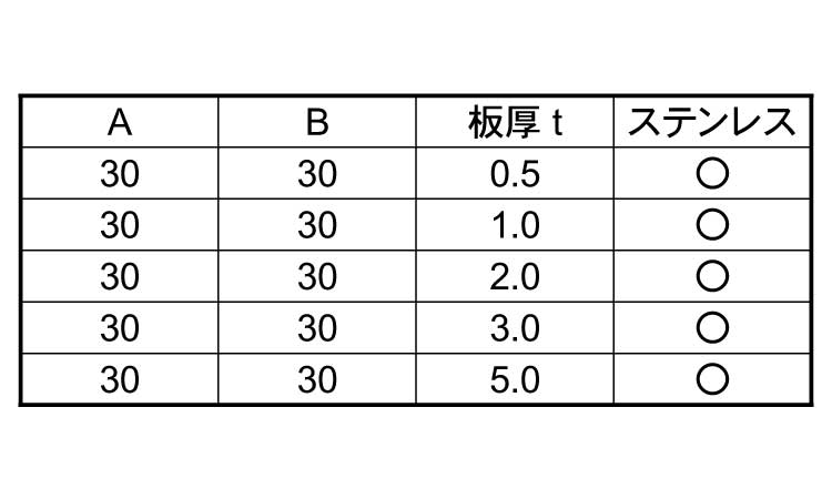 平ライナー(幅30)