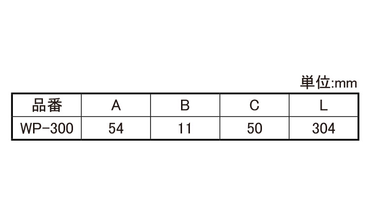 プライヤー WP-300