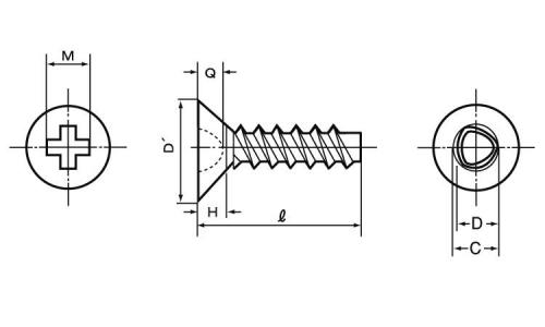 0番1種(+)Pタイプ 皿 3.0 1.7