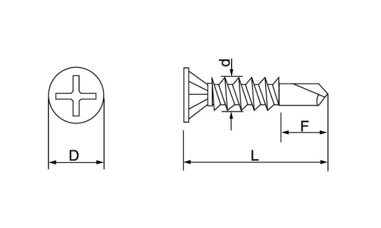 クイックビス フレキ付頭 25.0 3.5