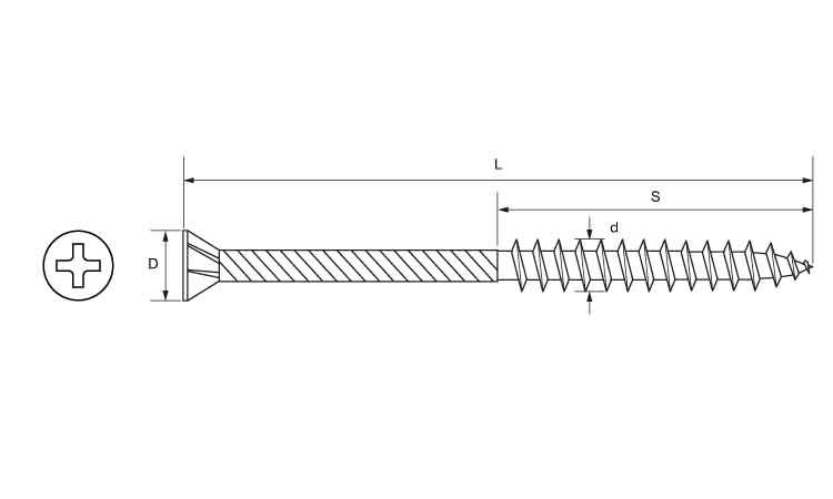 極細ビス(頭小(12号プラ箱 15.0 2.6