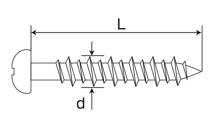 パワコン ナベ頭 25.0 4.0