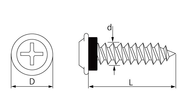木用パッキンビス クリーム 18.0 4.2