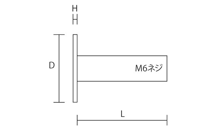 化粧BT(極低頭型88号 D20 10.0 6.0