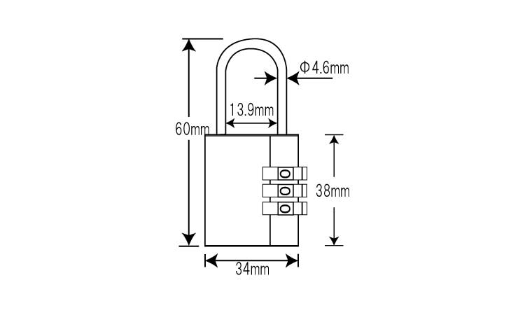 可変式3段ロック WT-SB