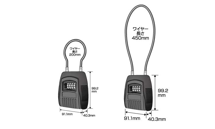 カギ番兵 ワイヤー