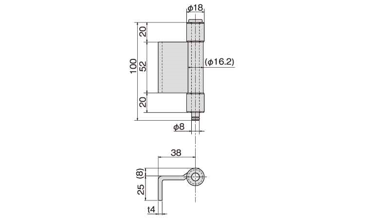SA?39 防水型蝶番