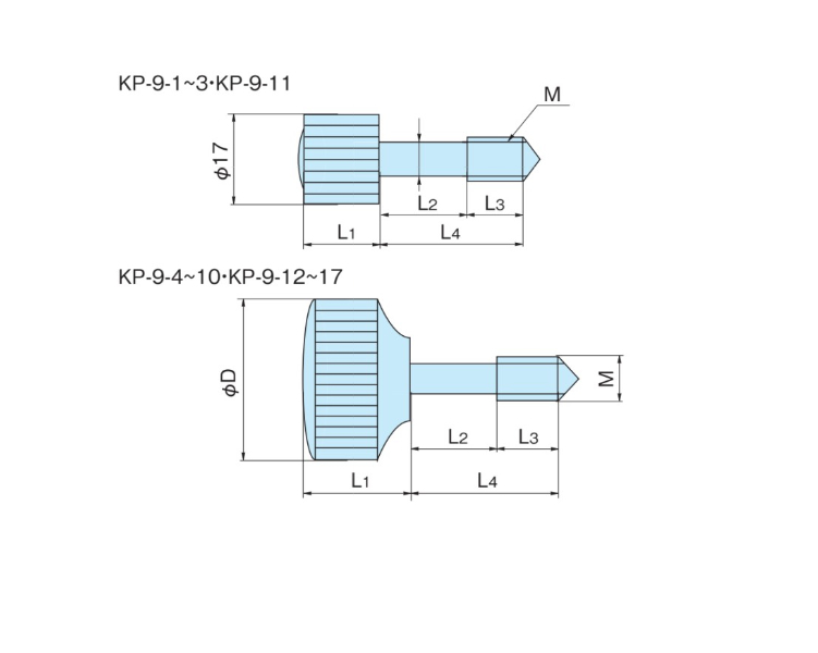 ローレットビス(K―2―*