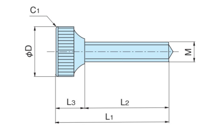 ローレットビス(K―3―*