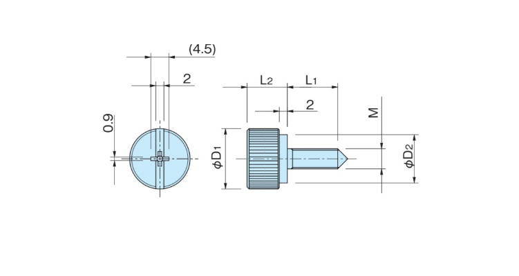 ローレットビス(十字穴付)SK―17―*