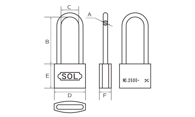 2500ステンLツル長ビスター 30.0