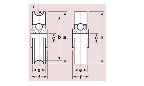 戸車(1308(ヨコヅナ
