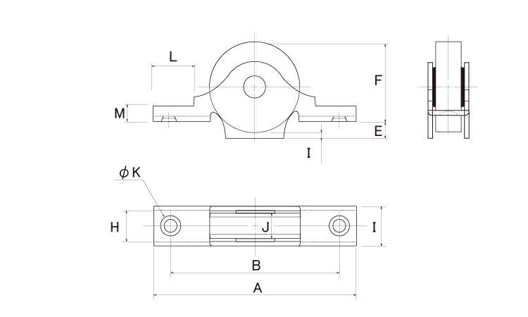 戸車(DESー0363(ヨコヅナ