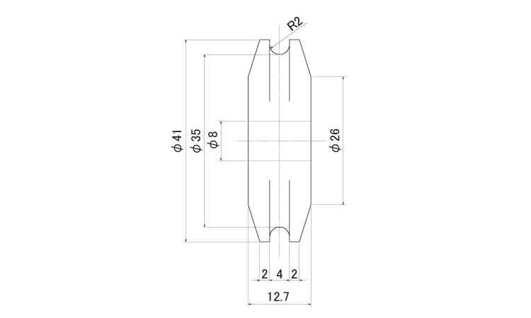 戸車(EKKー0019(ヨコヅナ