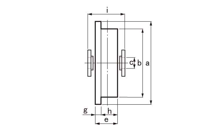 戸車(JCP-1307(ヨコヅナ