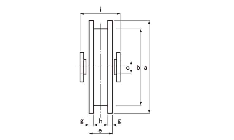 戸車(JCP-1506(ヨコヅナ
