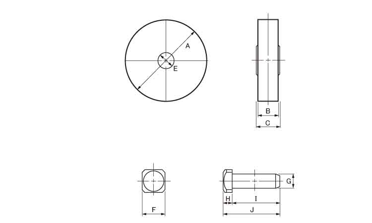 戸車(PHPー0602(ヨコヅナ