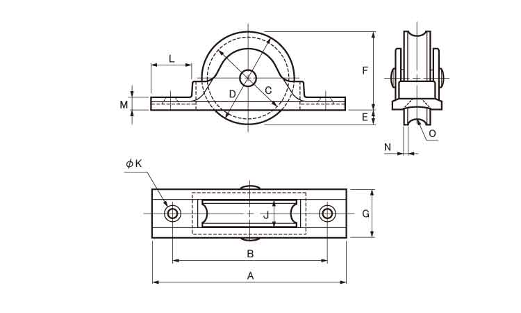 戸車(RJCー0901(ヨコヅナ