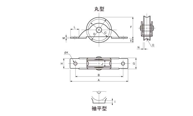 戸車(RJMー0362(ヨコヅナ