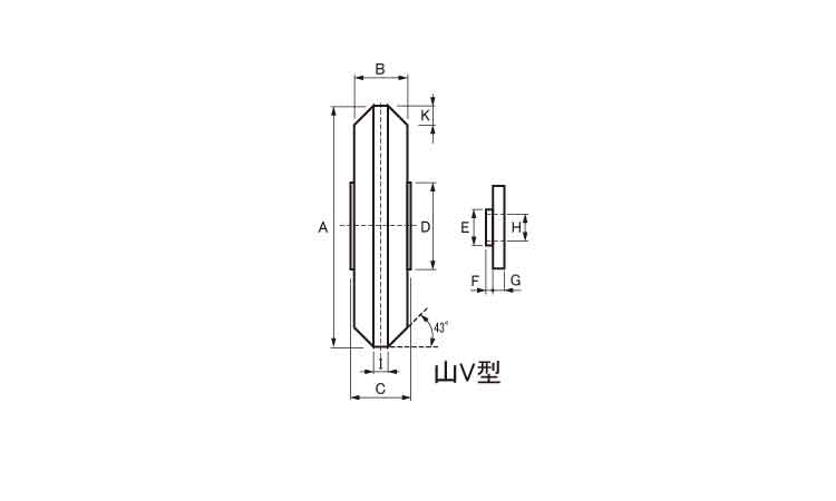 戸車(SMPー0759(ヨコヅナ