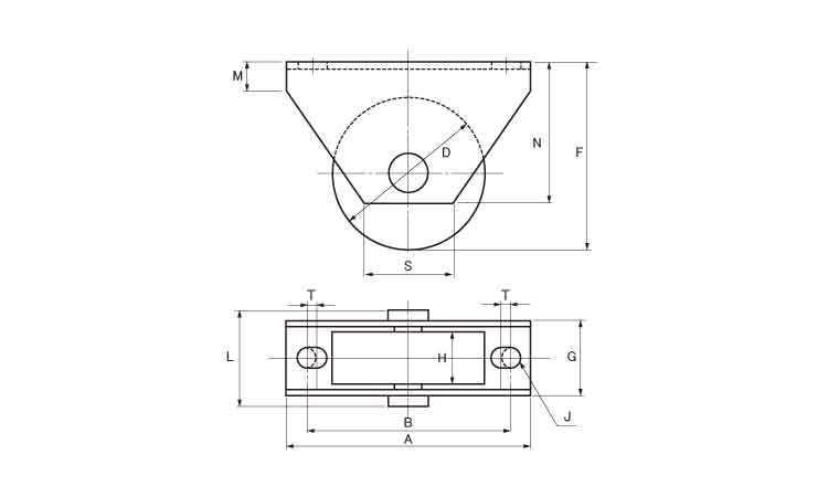 戸車(WBSー0602(ヨコヅナ