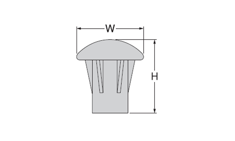 エンドキャップ(3型・イエロー