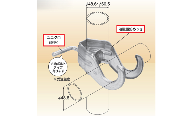 KS ネガラミ金物 丸用