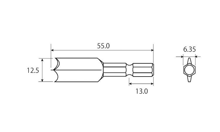 石膏ボード用ドリルビット 670.0 5.0