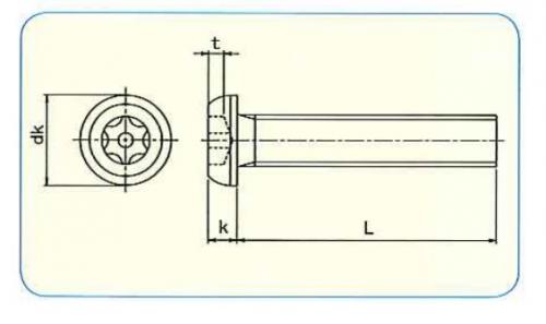 TRFピン・ボタンTRX小UNC 3/8 #6