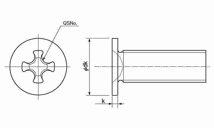 ペッタンコネジ(100入り(並目 4.0 2.6