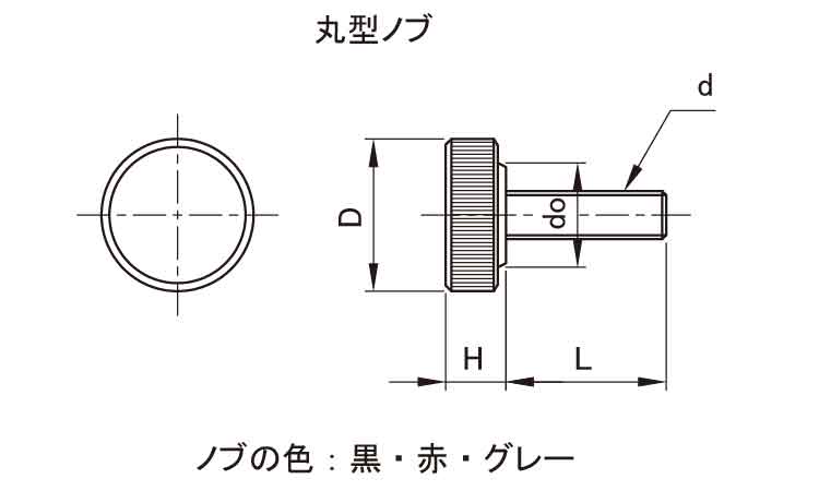 サムスクリュー(丸(グレー 3.0 3.0